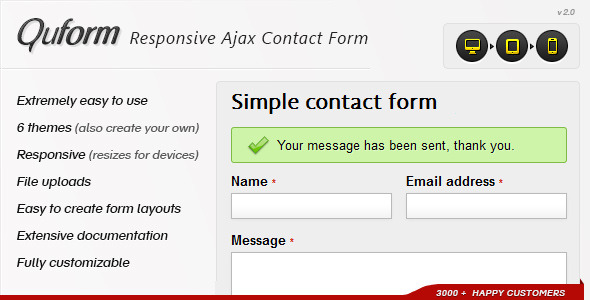 codecanyon html5 ajax contact form